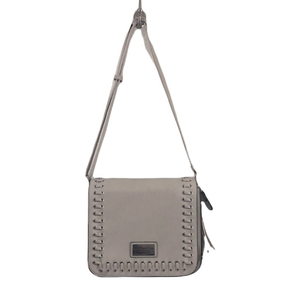 MARC NEW YORK - BONE COLOR SHOULDER HANDBAG NWOT -‎ FAUX LEATHER - S2